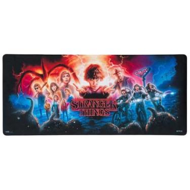 Imagem de Grupo Erik Tapete de rato Stranger Things - tapete gaming - Mousepad XL - Stranger Things merchandising/tapete XXL - tapete de secretária - tapete ideal acessório gamer