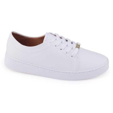 Imagem de Tênis Feminino 1214 205 Casual Nota Fiscal Vizzano, Branco, 37