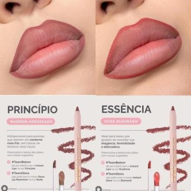 Imagem de Lápis contorno labial instant lips - nina makeup