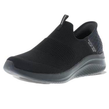 Imagem de Skechers Tênis feminino Ultra Flex 3.0 Cozy Streak, Preto, 9 Wide