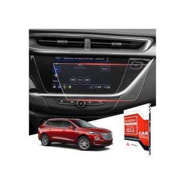 Imagem de ASZSK Para Buick Encore GX 2020~2023 (Preferencial/Selecionar/Essence) Protetor de tela brilhante de 8 polegadas - [Mais transparente e suave] - Vidro temperado 9H+ de grau Mil-Grade - Tela sensível