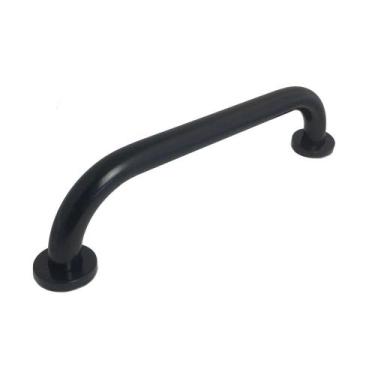 Imagem de Alca De Apoio Black Fosco Reta 70cm (pne/pcd) - Levo