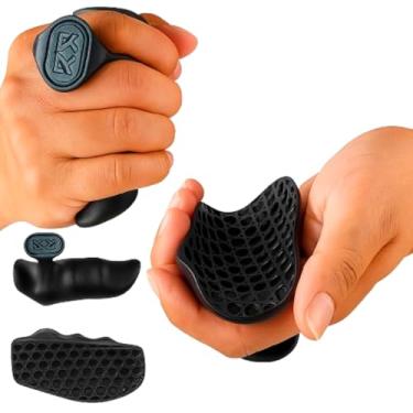 Imagem de Luva de Musculação Sem Dedos com Grip Anatômico Alça de Liberação Rápida, Antiderrapante, Unissex, Ideal para Treinos Pesados