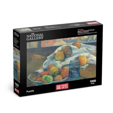 Imagem de Quebra cabeça -Paul Gauguin, A Tigela de Frutas, 1000 peças, Mimo brinquedos