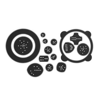 Imagem de Kit Espirógrafo Régua Mágica Desenho Mandala Geometrica