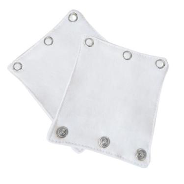 Imagem de kit 2 Extensor de 3 botões Alongador de Body Infantil Prolongador Bran