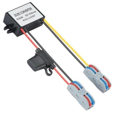Imagem de Conversor Step Down MZHOU DC 24V/36V/48V para 12V 3A 36W