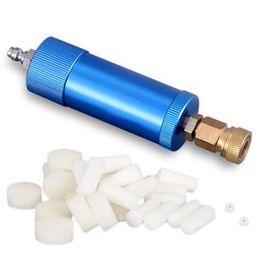 Imagem de suweisua Filtro Secador De Compressor Ar Pcp 4500 Psi 30 Mpa, Bomba Alta Pressão, Separador Óleo E Água Para Rifles, Armas, Cilindros Mergulho, Tanque, Com Conector Engate Rápido, Substituição Filtr