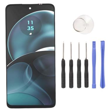 Imagem de GOWENIC 6.5Nin Conjunto da Tela de Toque de Digitalizador LCD, Substituição do LCD TFT para G14 Payf0010in XT2341-1/2/2-SS/3/3-Índia, Com Ferramentas de Reparo 1080x2400 Resolução 405ppi