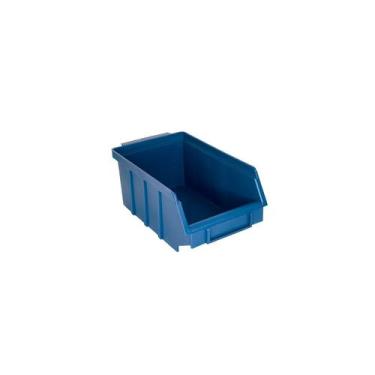 Imagem de Gaveteiro Caixa Plástica Organizadora BIN 3 - CBL, azul