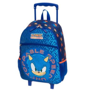 Imagem de Mochila Carrinho Sonic ul Geome Brilhosa - Pacific
