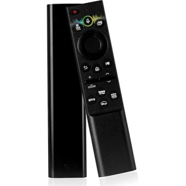 Imagem de Substituição para controle remoto Samsung Smart TV, controle de voz compatível com BN59-01385A, para a maioria das Smart TVs Samsung Crystal UHD QLED The Frame QLED 4K 8K 2018 a 2022