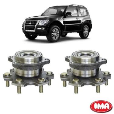 Imagem de Par Cubo Da Roda Traseira Com Rolamento - Pajero 2007 A 2010 - Al-535 