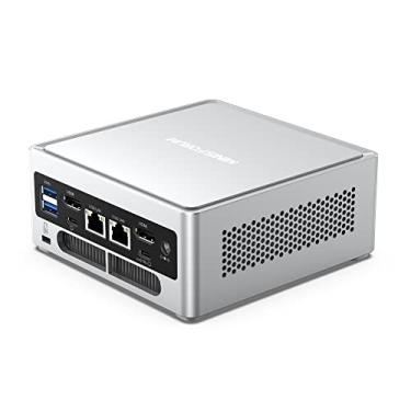 Imagem de MINISFORUM NAB6 Lite Mini PC Core i5-12600H (12C/16T, até 4,5 GHz) Mini computador 16GB RAM + 500GB SSD, 2xHDMI + 2xUSB-C 4K@60Hz Saídas, 2x2.5G LAN, 4xUSB3.2, Intel Iris Xe Graphics Desktop Computer