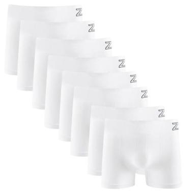 Imagem de Kit 8 Cuecas Boxer Zee Rucci Microfibra Poliamida Sem Costura - Zee Ru