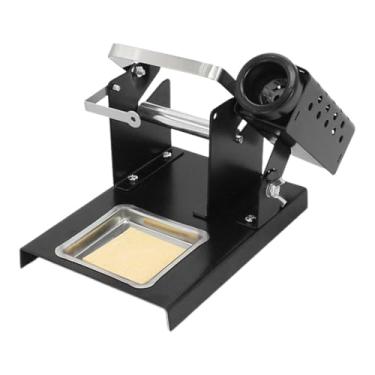 Imagem de ShengQuanHao Suporte para Ferro de Solda, Suporte, Esponja de Limpeza, Suporte, Limpador de Ponta de Solda, Equipamento, Alimentador de Fio de Solda, Ajustável Par