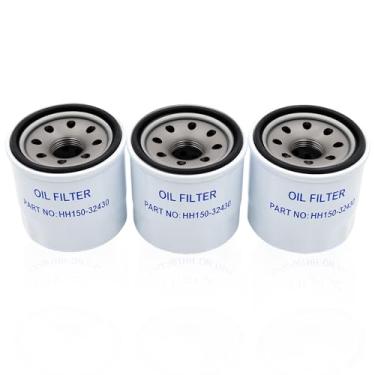 Imagem de Automost 3 peças de filtros de óleo compatíveis com cortadores Grasshopper 321D 325 325D 329 432 721 721D 725 725D 729 932 para motores Kubota D722 D902 WG750 WG752 WG972 substituição HH15002 -3243 0