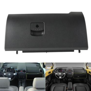 Imagem de Flap da tampa da caixa de luvas do carro ANGRONG preto para VW New Bee