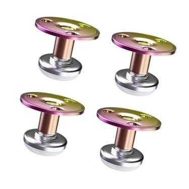 Imagem de AFXGUSD 4 Peças de Estrutura de Cama Rosqueada, Acessórios Antiferramentas para Cabeceira, Armários de Quarto, Ajuste de 30 Mm a 38