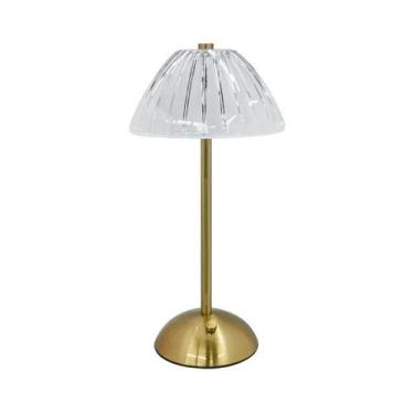 Imagem de Luminária De Mesa LED Recarregável USB Com Sensor De Toque Luz Noturna