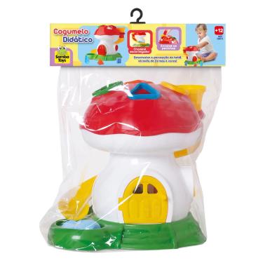 Imagem de Brinquedo Cogumelo Didático Samba Toys Solapa