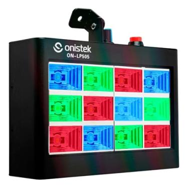 Imagem de Minirefletor LED Strobo Flash Rítmico 30w Rgb Refletor Led Festa Balada