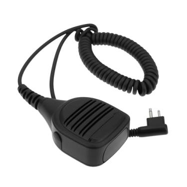 Imagem de OTOTEC Microfone de alto-falante de comunicação sem fio 2 pinos PMMN4013A compatível com Motorola EP450 CP185 PR400 CT250