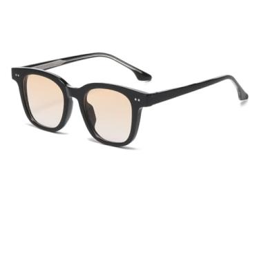 Imagem de HCHES Óculos de sol femininos e masculinos, tendências, óculos de grau, lentes (3)