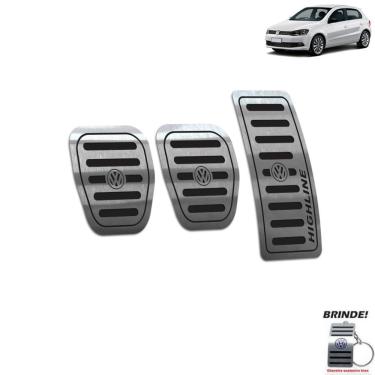 Imagem de Pedaleira Manual Volkswagen Gol Highline G6 G7 Preto