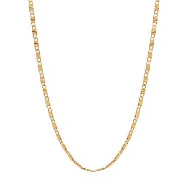 Imagem de Cordão rommanel folheado ouro 18k piastrine 60cm