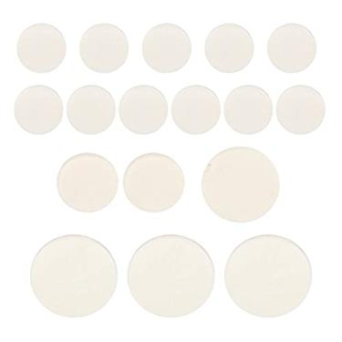 Imagem de Acouto Almofadas para Som de Clarinete, 17 Peças, Juntas para Clarinete Bb, Acessórios para Instrumentos Musicais, Almofadas para Instrumentos de Sopro, Substituição de Cortiça para (M01737)