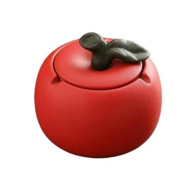 Imagem de Cinzeiro Cinzeiro com Tampa Material Cerâmico para Sala de Estar Escritório Mesa Criativo