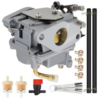 Imagem de Autu Parts Carburador de barco para motor de popa Mercury Mariner Mercruiser 8HP 9,9HP 4 tempos 3303-895110T01 3303-895110T11 3303-8M0104462 1300-8M0167272