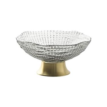 Imagem de URGDWEKJY Tigela de frutas bancada cesta de frutas prato de frutas prato de jantar quarto sala de estar tigela de frutas cozinha prato de jantar prato de frutas bandeja de decoração de casa tigela de