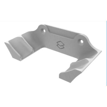 Imagem de Suporte De Parede Para 2 Raquetes De Ping Pong Tenis De Mesa Branco