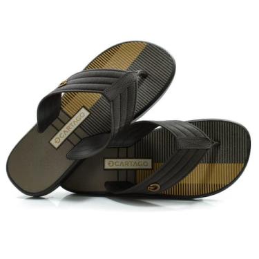 Imagem de Chinelo Masculino Cartago Montreal 11729, 40, Marrom