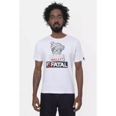 Imagem de Camiseta Fatal Surf Regular Logo Onde Está Wally 1998 Verão-Masculino