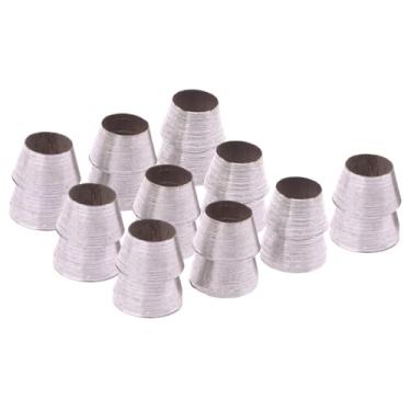 Imagem de Baoblaze 10x Cunha de cabo de machado com substituição de ferro ou aço. Machado resistente e ferramentas agrícolas são acessórios de cunha de aço fixos, Diâmetro 20mm