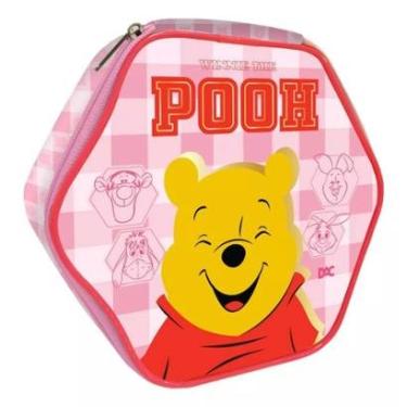Imagem de Estojo Baú Hexagonal PVC Ursinho Pooh DAC-Unissex