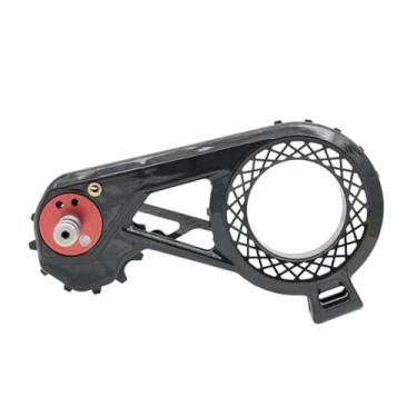 Imagem de KiBcsLic Câmbio traseiro de bicicleta, de polia, gaiola, 12T, rolamento, roda guia, cerâmica, substituição de peça de bicicleta de estrada e montanha, Prata