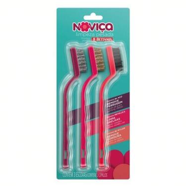 Imagem de Escovas Para Limpeza Pesada com Cerdas de Aço Multicolorido Bettanin N