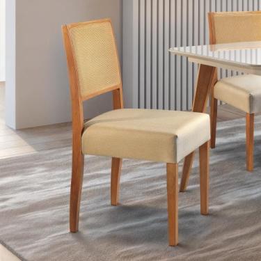 Imagem de Kit 2 Cadeiras em Madeira Maciça Versales Espresso Móveis