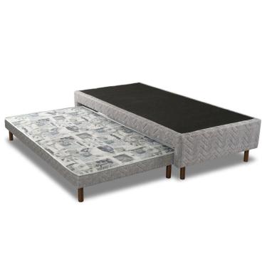 Imagem de Cama Box Base C- Auxiliar Solteiro Sommier D28 (88x188x39) - Kappesberg