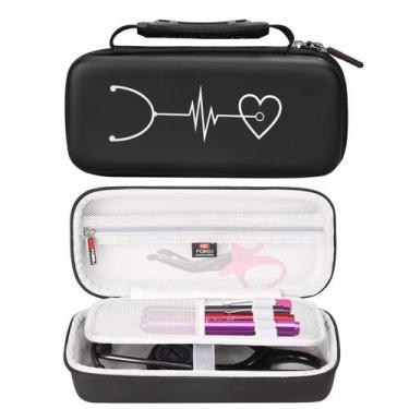 Imagem de Estojo para estetoscópio FBLFOBELI compatível com 3M Littmann Classic 