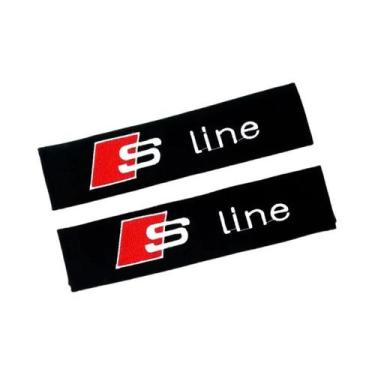 Imagem de Capa De Almofada Para Cinto De Segurança Audi 2PCS Para S Line A4 A6 A