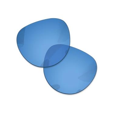 Imagem de Combine8 Lentes de reposição com proteção UV para óculos de sol RayBan Meta Headliner RW4009F 51 mm resistentes a arranhões - HD azul - não polarizado