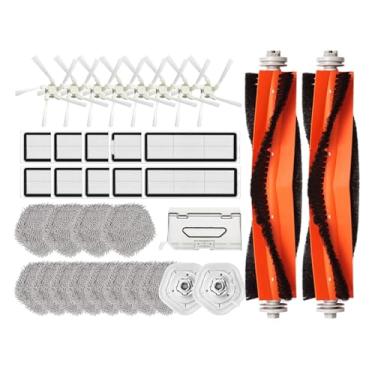 Imagem de Compatible With Dreame Bot W10 / W10 PRO Accessories Robot Vacuum Cleaner HEPA Filter Main Side Brush Mop Cloth Pad Replacement Parts(35PCS)