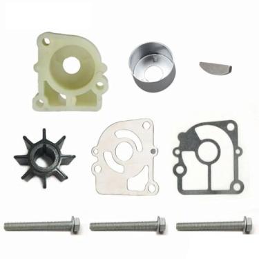 Imagem de 362-87322 Kit de reparo de bomba de água e caixa de bomba superior 350-65016 para motor de popa Tohatsu 9,9-18HP