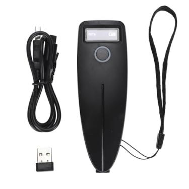 Imagem de Horett Leitor de código de barras Bluetooth 2D 1D Mini leitor de código de barras portátil sem fio com conexão USB com fio Bluetooth 2.4G