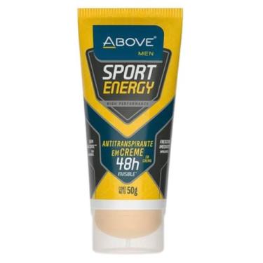 Imagem de DESODORANTE EM CREME BISNAGA SPORT ENERGY MEN 48H 50g - ABOVE